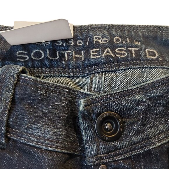 Retro Vintage G-Star Watson Loose Fit Wide Leg Sz 27 NWT - Picture 5 of 10